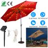 Solar Umbrella Lights Outdoor Parasol String Light 8 Lighting Mode Waterproof 104 LED 8 Bundles Warm White