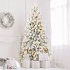 7FT PVC Memory Wire Christmas tree (With Light)