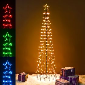 5 Ft Cone Christmas Tree with Light