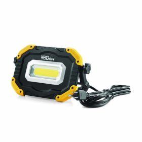 Hyper Tough 2500 Lumen LED Alum. Corded Work Light,Yellow Black,Model 7049