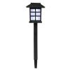 6pcs White LED Solar Lantern Torch Light Garden Landscape Lighting