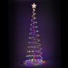 Battery 6ft LED Light Show Tree Cool RGBY