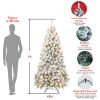 6FT PVC Memory Wire Christmas tree (With Light)