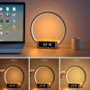 1pc Wireless Charger Table Lamp, 18W Touch Lamp Alarm Clock With Wireless Charging Wake-Up Light