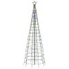 Christmas Tree Light with Spikes 570 LEDs Colorful 118.1"