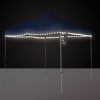 Canopy Light, 40 ft Solar Powered LED String Light fits up to 10x10 ft canopies, 120 warm white LED fairy lights to boost ambience fantastically