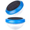 2Pcs Solar Powered Floating LED Light IP65 Waterproof Rechargeable Pool Lamps Gradient Multicolor Changing Outdoor Decortive Lights for Party Pool Pon