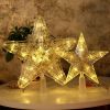 Christmas Tree Overhead Light Led Light Star Light Pentacle Star Light Battery Box Room Decoration