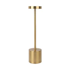 Rechargeable Table Lamp, LED Cordless Desk Lamp (Color: Golden)