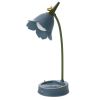 Cute LED Desk Lamp, Kawaii Flower Bird Table Lamp USB Rechargeable