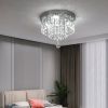 Modern Pendant Light Luxury Crystal Chandelier Led Ceiling Lamp Dining Living Room Bedroom Lustre Home Appliance Decor Fixtures