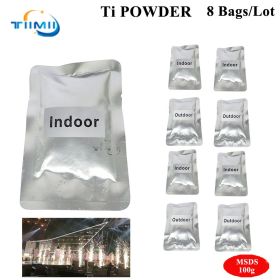 MSDS 1-200 bags Ti Powder Cold Spark Machine 600W with case Dmx Cold Sparkular Firework Machine Cold Sparkler Machine 100g (Color: 8 bags, Plug Type: indoor 3M)