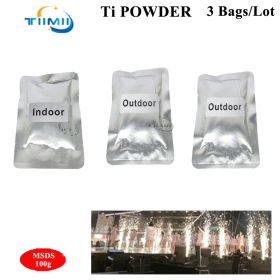 MSDS 1-200 bags Ti Powder Cold Spark Machine 600W with case Dmx Cold Sparkular Firework Machine Cold Sparkler Machine 100g (Color: 3 bags, Plug Type: outdoor 5M)