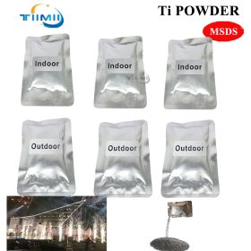 MSDS 1-200 bags Ti Powder Cold Spark Machine 600W with case Dmx Cold Sparkular Firework Machine Cold Sparkler Machine 100g (Color: 6 bags, Plug Type: indoor 3M)