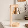 Candle Warmer Lamp Aromatherapy Wax Table Bedroom Wood Nordic Melting Dimmable 110V/230V Indoor Lighting Night Lights