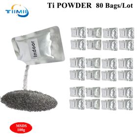 MSDS 1~100bags Ti Powder for Cold Spark Metal Consumables For Cold Spark Fountain Fireworks Sparkular Machine 100g (Color: 80 bags, Plug Type: outdoor 5M)