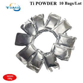 MSDS 1~100bags Ti Powder for Cold Spark Metal Consumables For Cold Spark Fountain Fireworks Sparkular Machine 100g (Color: 10 bags, Plug Type: indoor 3M)