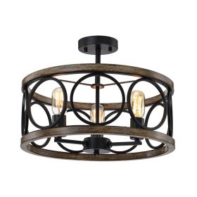 Flush Mount Ceiling Light Fixture Ceiling Mount (Color: as Pic)