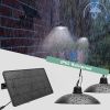 1/2/3/4 Head Solar Outdoor LED Pendant Lights IP65 Waterproof Shed Securit Lighting Garden Hanging Wall Lamp Yard Garage Porch