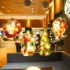 Led Sucker Window Hanging Lights Christmas Decoration Shop Atmosphere Scene Layout Holiday Decoration Lights