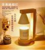 Candle Warmer Lamp Aromatherapy Wax Table Bedroom Wood Nordic Melting Dimmable 110V/230V Indoor Lighting Night Lights