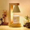 Candle Warmer Lamp Aromatherapy Wax Table Bedroom Wood Nordic Melting Dimmable 110V/230V Indoor Lighting Night Lights