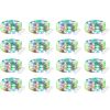 16 Pack Led Fairy Lights Battery Operated String Lights Waterproof Silver Wire 7 Feet 20 Led Firefly Starry Moon Lights For DIY Wedding Party Bedroom