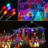 1pc; Led Solar String Light (21.3ft /39.3ft); 8-mode; 30led/100led; Solar Fairy Lamp; Waterproof Outdoor Festival Lights; Twinkle Lights