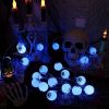 1pc, LED Halloween Eyeball String Lights, Battery Operated Halloween Decoration Lights Halloween Lights Indoor/Outdoor