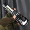 ZK20 High Strong Power Flashlights Tactical Light Emergency Spotlights Telescopic Jetbeam USB Rechargeable Outdoor Lighting