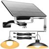 1/2/3/4 Head Solar Outdoor LED Pendant Lights IP65 Waterproof Shed Securit Lighting Garden Hanging Wall Lamp Yard Garage Porch