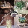 16 Pack Led Fairy Lights Battery Operated String Lights Waterproof Silver Wire 7 Feet 20 Led Firefly Starry Moon Lights For DIY Wedding Party Bedroom