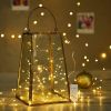 16 Pack Led Fairy Lights Battery Operated String Lights Waterproof Silver Wire 7 Feet 20 Led Firefly Starry Moon Lights For DIY Wedding Party Bedroom